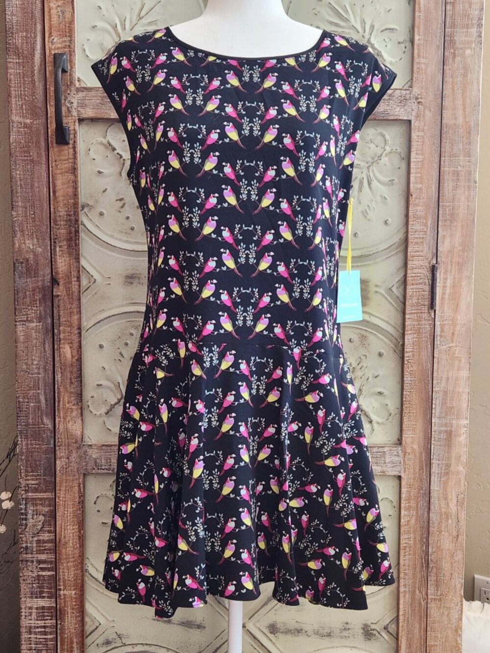CeCe Bitsy Bird Mini Dress | Size 6